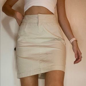 Mossimo Khaki Skirt!